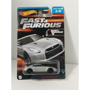 Hot Wheels 1:64 Fast & Furious 2023 - Nissan GT-R 2009 grey